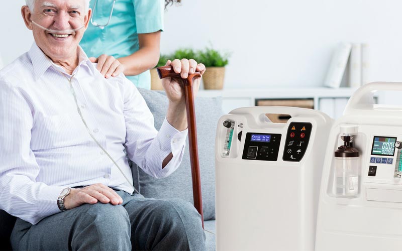 Can Elderly Patients Use Oxygen Concentrator on Rent Safely